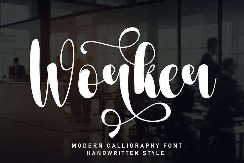 Worker Schriftart