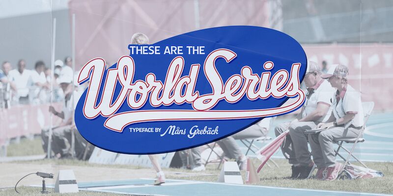 World Series Schriftart