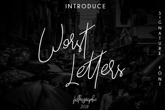 Worst Letters Carattere