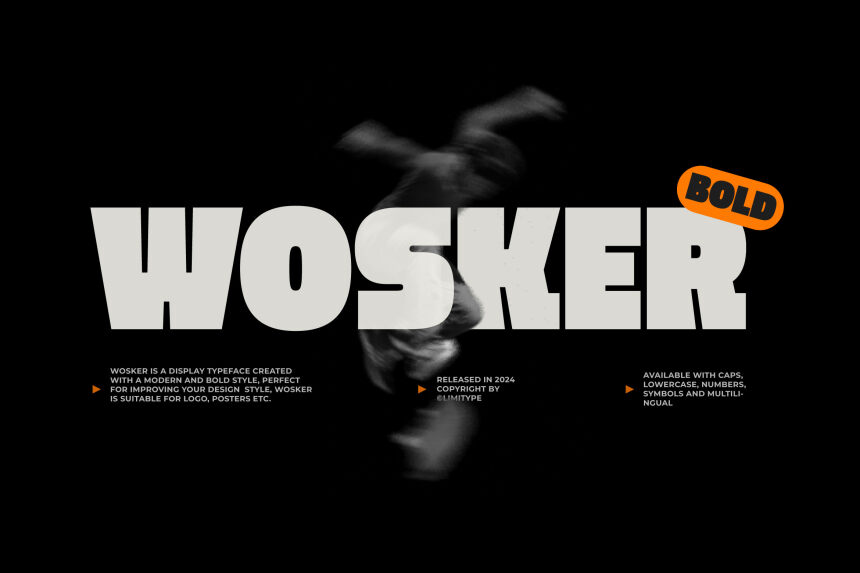 Wosker Schriftart