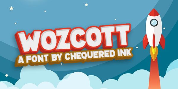 Wozcott Schriftart