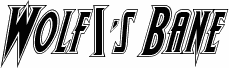 Wolf's Bane Academy Italic