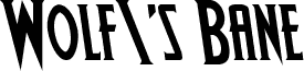 Wolf's Bane Semi-Leftalic