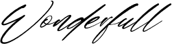 Wonderfull Italic
