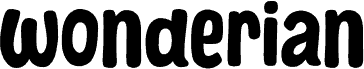 Preview of the Wonderian font