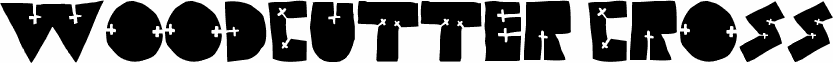 WOODCUTTER CROSS