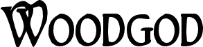 Podgląd czcionki Woodgod Bold Condensed