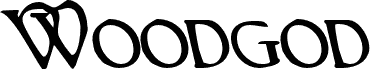 Podgląd czcionki Woodgod Leftalic