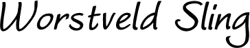 Worstveld Sling Bold Oblique