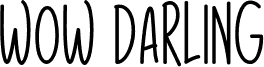 Wow Darling