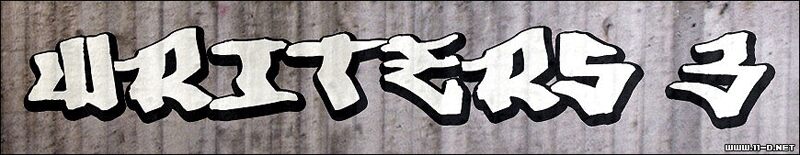 Writers 3 Schriftart