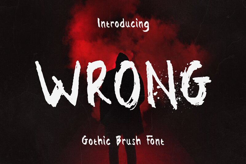 Wrong الخط 