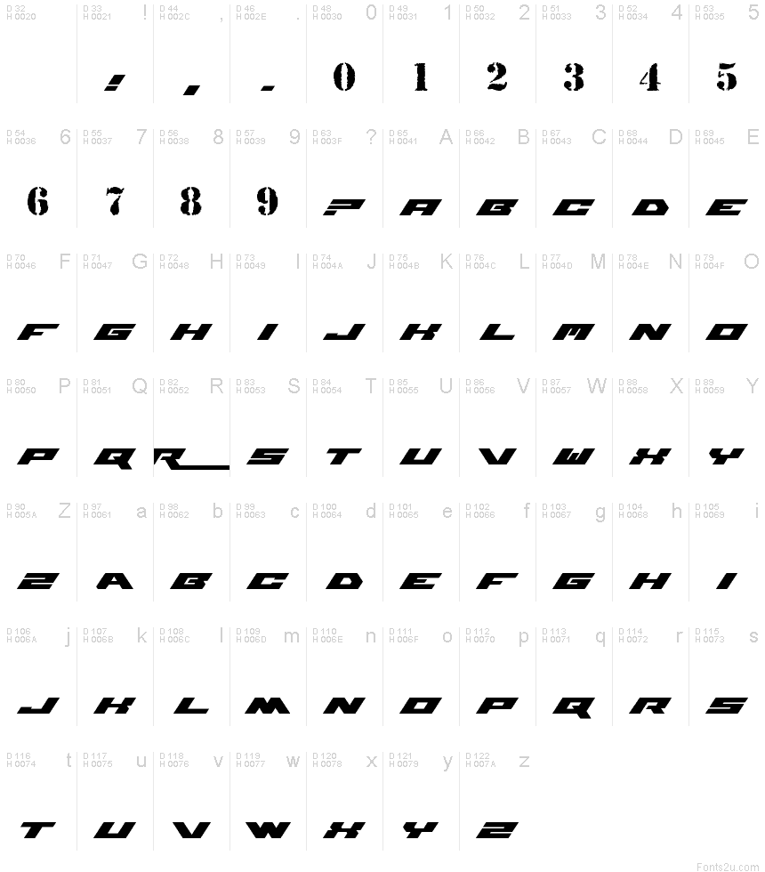 WWE Raw font