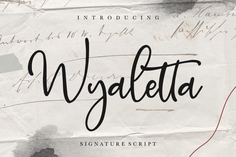 Wyaletta Czcionka