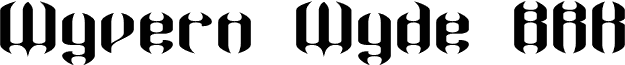 Wyvern Wyde BRK