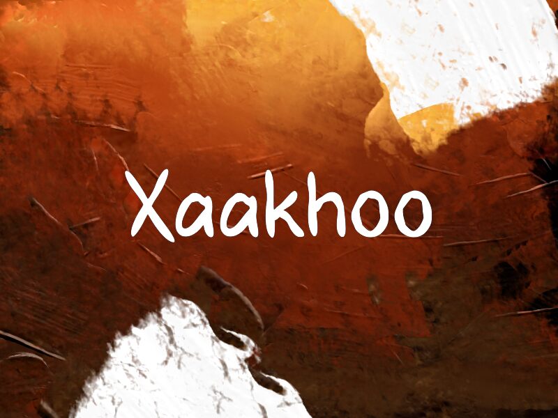 Xaakhoo 字体展示与视觉样张