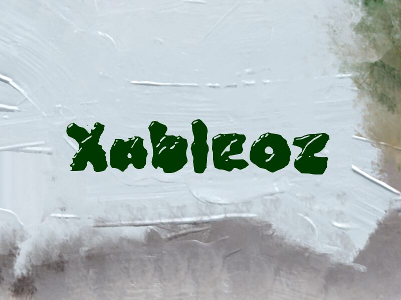 Xableoz — Font presentation