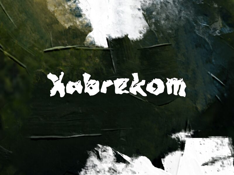 Xabrekom — Font presentation