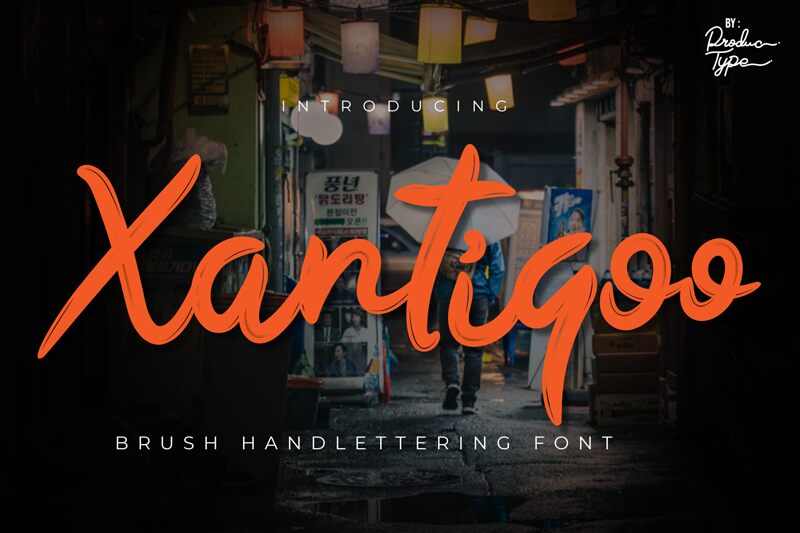 Xantiqoo Schriftart