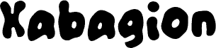 Xabagion fonte