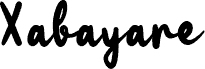 Xabayare carattere