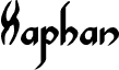 Preview of the Xaphan Bold font
