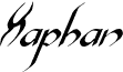Preview of the Xaphan Italic font