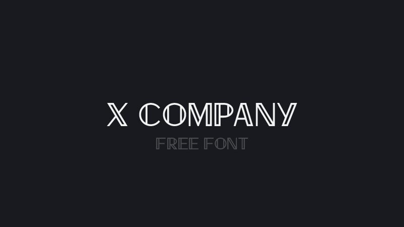 X Company الخط