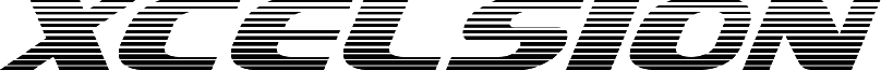 معاينة خط Xcelsion Gradient Italic Italic