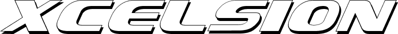 معاينة خط Xcelsion Shadow Italic
