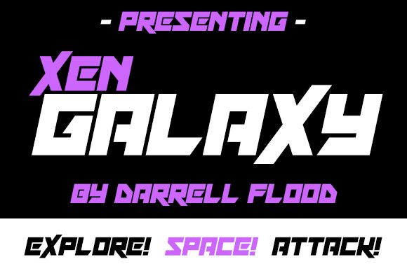 Xen Galaxy 字体