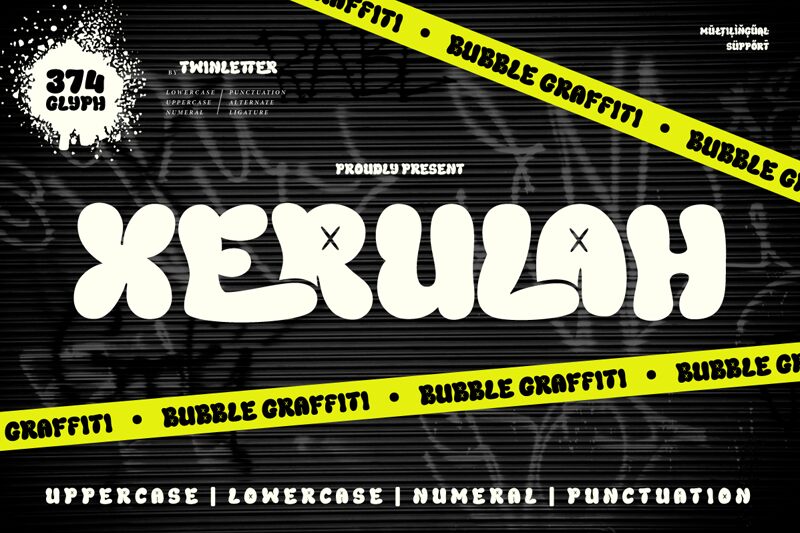 XERULAH Trial Regular — Presentazione del carattere