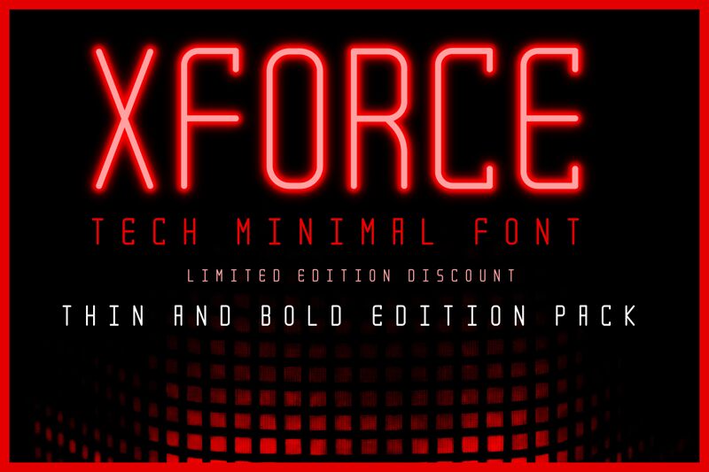 XForce 字体