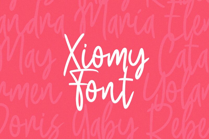 Xiomy Schriftart