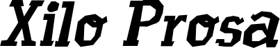 Xilo Prosa Italic