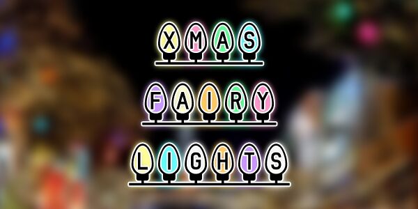 Xmas Fairy Lights 字体