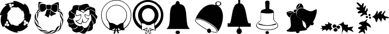 Xmas Font Dingbats