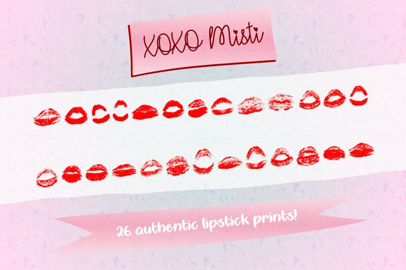 XOXO Misti Schriftart