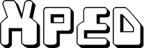 Предварительный просмотр шрифта Xped 3D