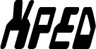 Предварительный просмотр шрифта Xped Extra-Condensed Italic