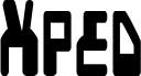 Предварительный просмотр шрифта Xped Extra-Condensed