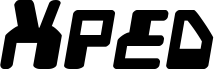 Предварительный просмотр шрифта Xped Semi-Italic