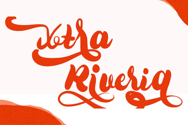 xtra_riveria الخط