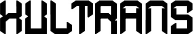 Xultrans шрифт