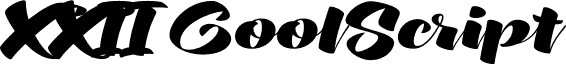 XXII CoolScript - DEMO Black