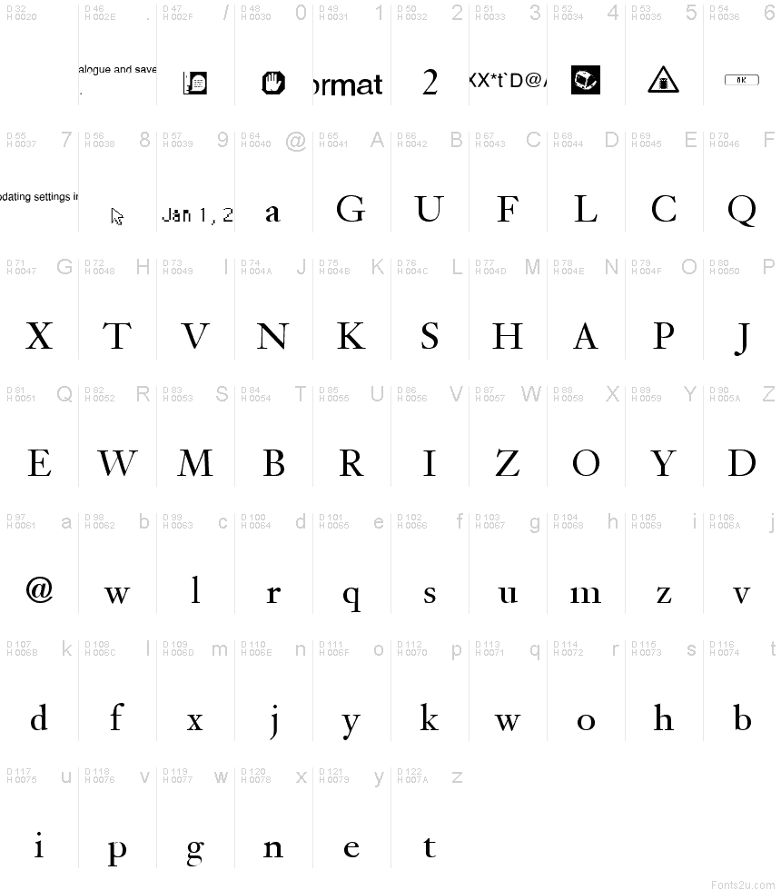 Y2K FONT PACK: ONE by EUPH0R1C on DeviantArt