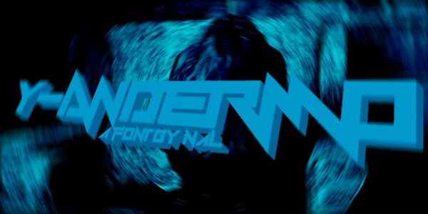 Y-Andermo Schriftart