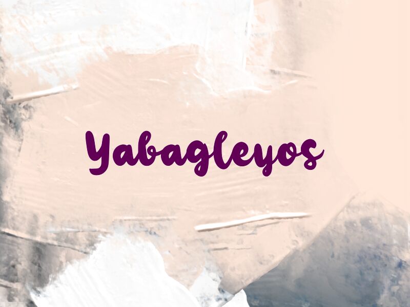 Yabagleyos 字体