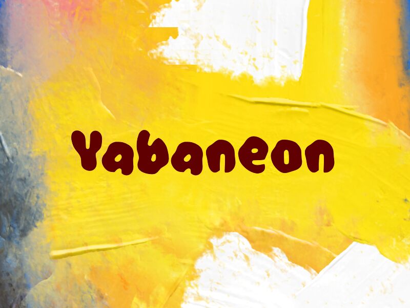 Yabaneon Font