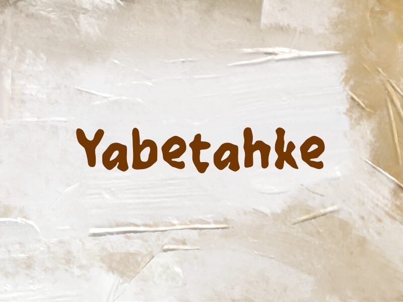Yabetahke Carattere